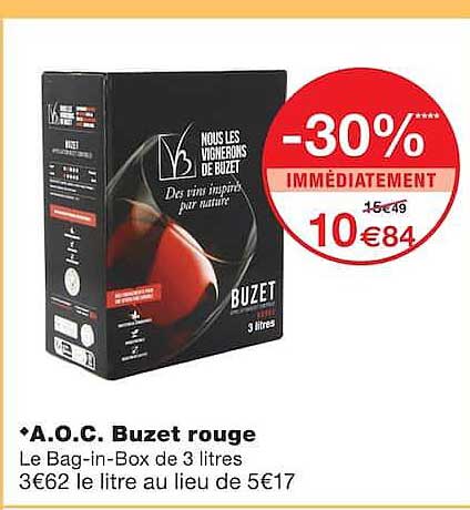 A.O.C. Buzet rouge