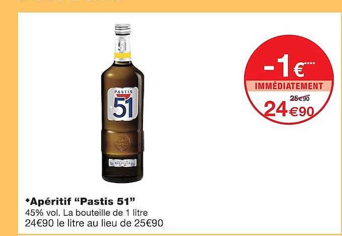 Apéritif “Pastis 51”