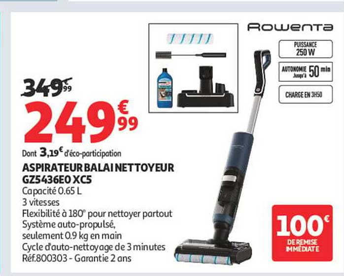 ASPIRATEUR BALAI NETTOYEUR GZ5436EO XC5