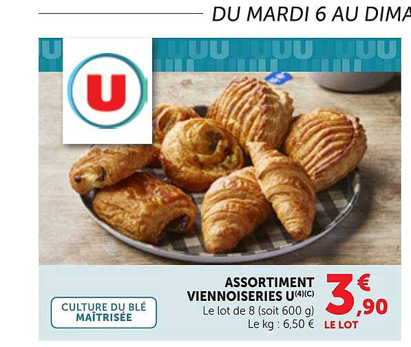 ASSORTIMENT VIENNOISERIES U(4)(C)