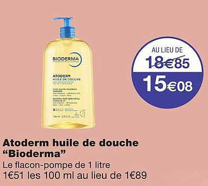 Atoderm huile de douche “Bioderma”