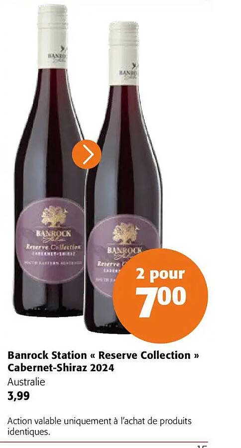 Banrock Station « Reserve Collection » Cabernet-Shiraz 2024