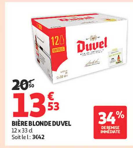 BIÈRE BLONDE DUVEL