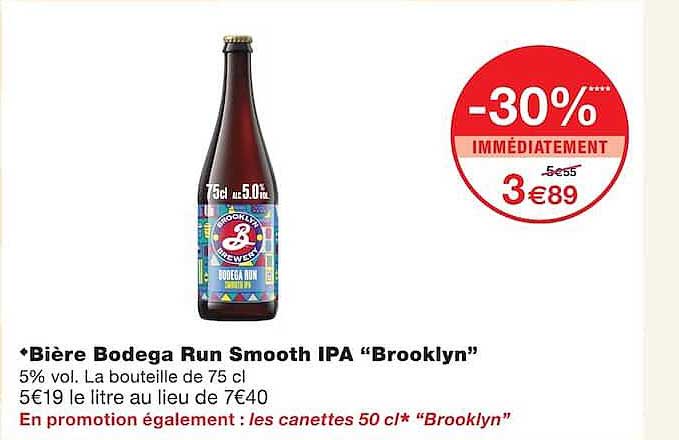 Bière Bodega Run Smooth IPA “Brooklyn”