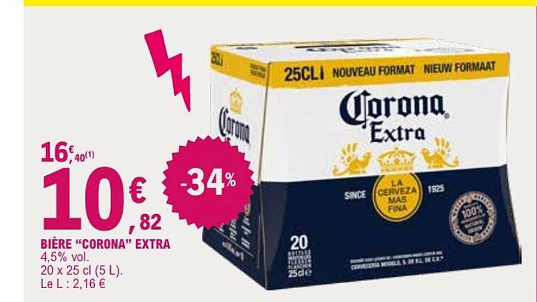 BIÈRE “CORONA” EXTRA