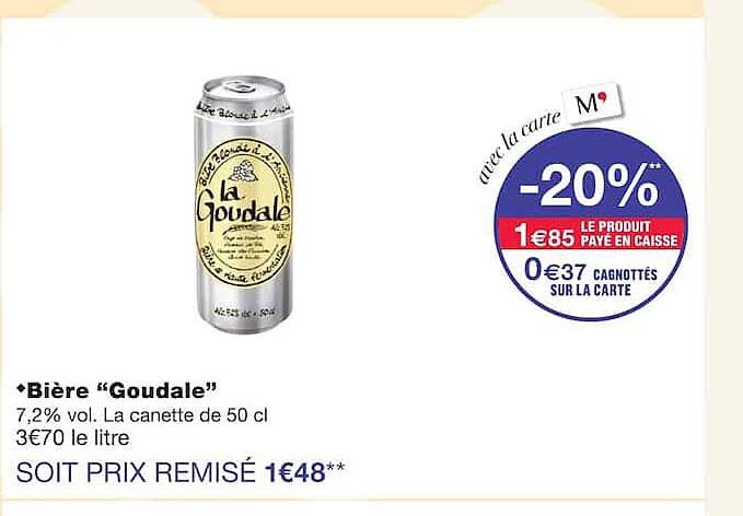 Bière “Goudale”