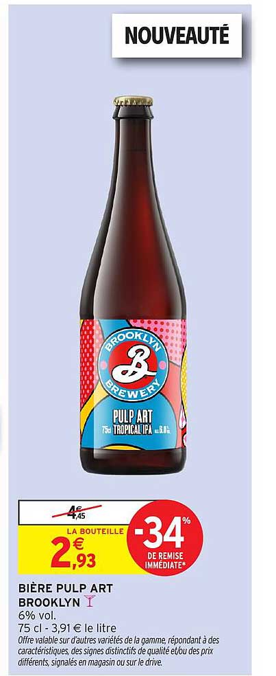 BIÈRE PULP ART BROOKLYN
