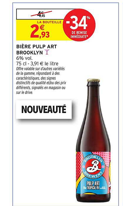 BIÈRE PULP ART BROOKLYN