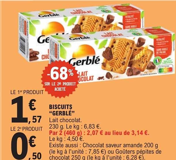 BISCUITS “GERBLÉ”