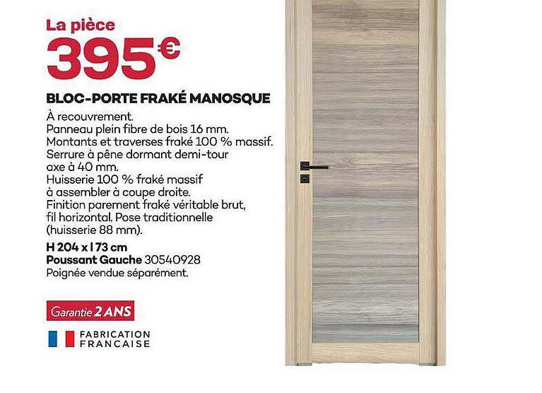 BLOC-PORTE FRAKÉ MANOSQUE