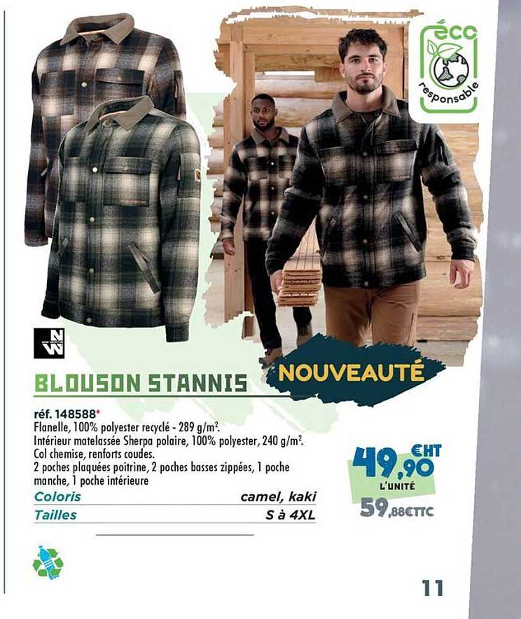 BLOUSON STANNIS