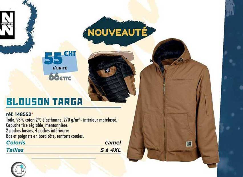 BLOUSON TARGA