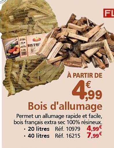 Bois d'allumage