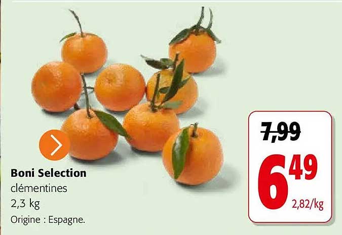 Boni Selection clémentines 2,3 kg