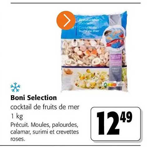 Boni Selection cocktail de fruits de mer 1 kg