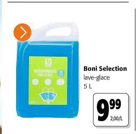 Boni Selection lave-glace 5 L