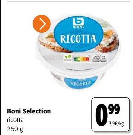 Boni Selection ricotta 250 g