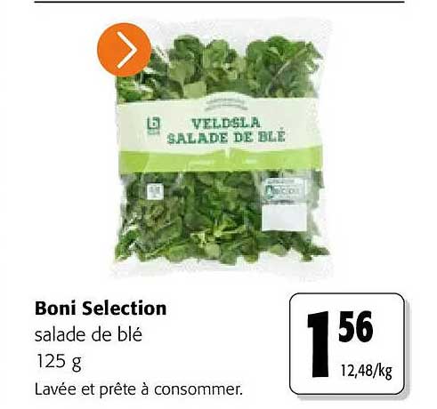 Boni Selection salade de blé 125 g
