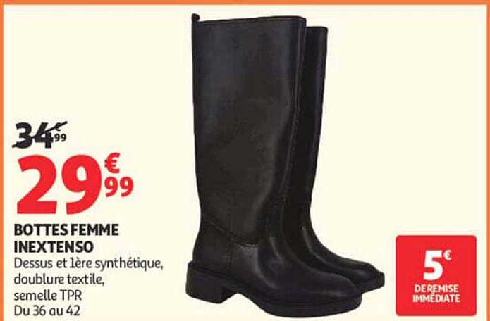 BOTTES FEMME INEXTENSO