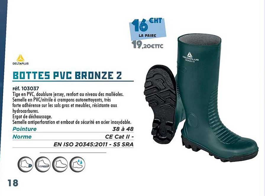 BOTTES PVC BRONZE 2