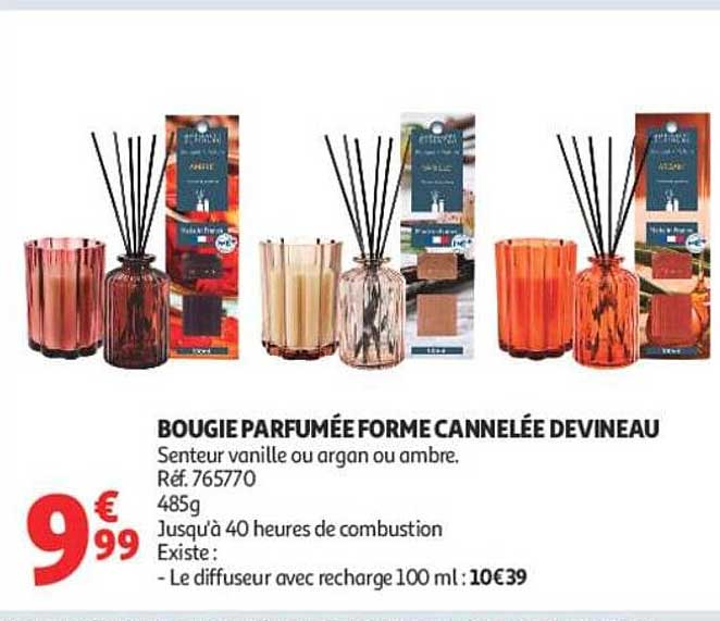 BOUGIE PARFUMÉE FORME CANELÉE DEVINEAU