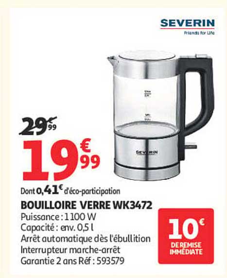 BOUILLOIRE VERRE WK3472