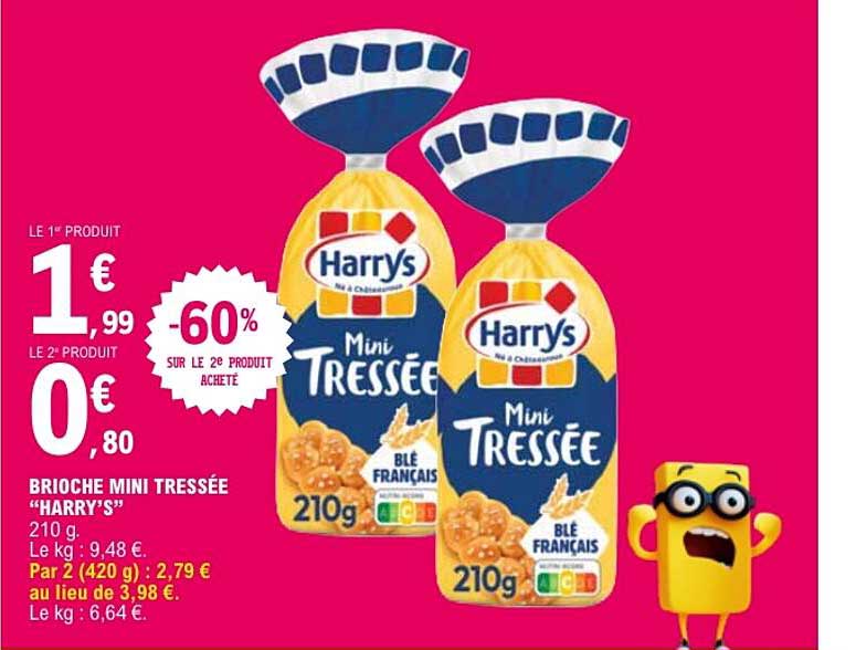 BRIOCHE MINI TRESSÉE “HARRY’S”