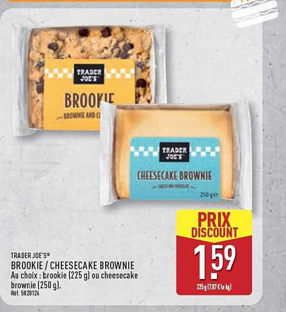BROOKIE / CHEESECAKE BROWNIE