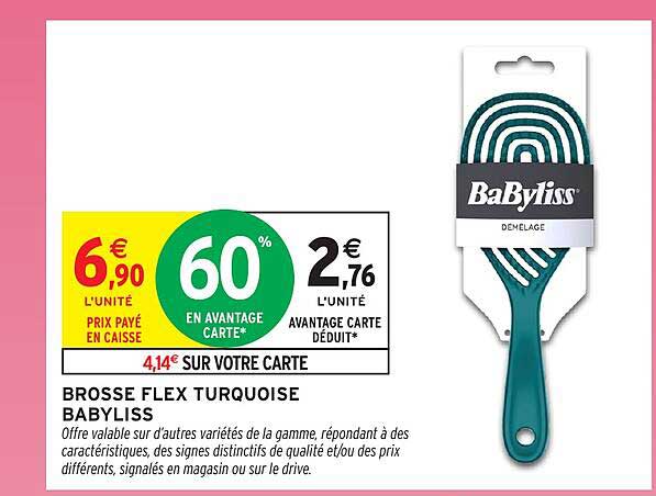 BROSSE FLEX TURQUOISE BABYLISS