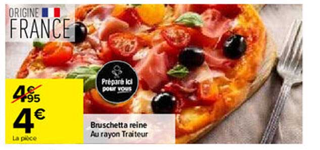 Bruschetta reine