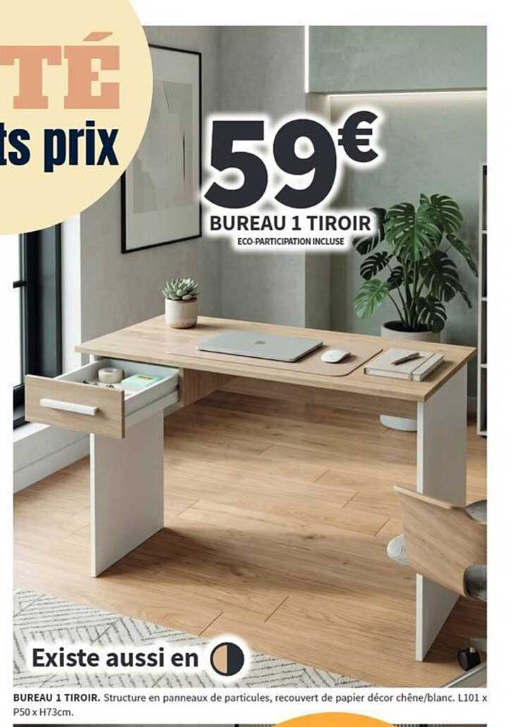 BUREAU 1 TIROIR