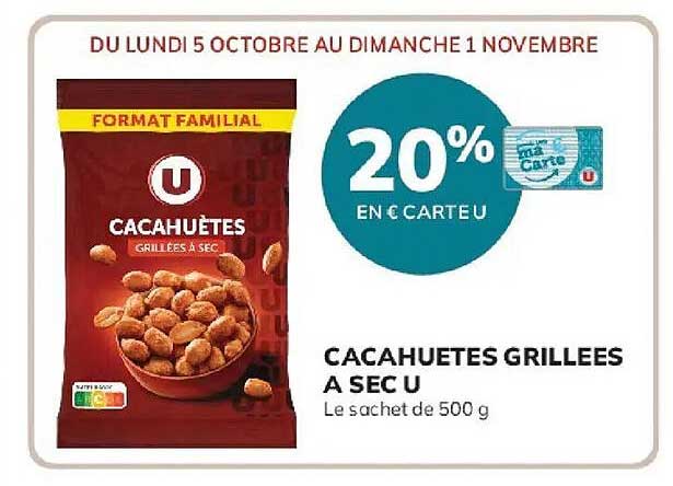 CACAHUETES GRILLEES A SEC U