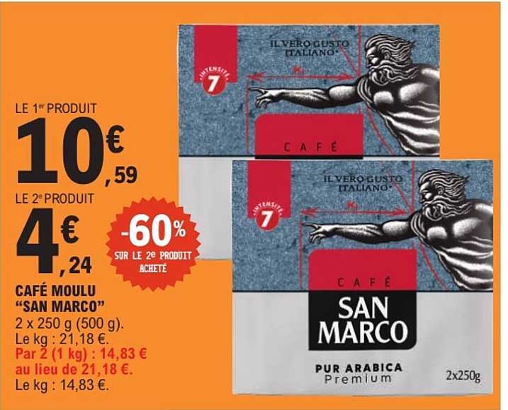CAFÉ MOULU “SAN MARCO”