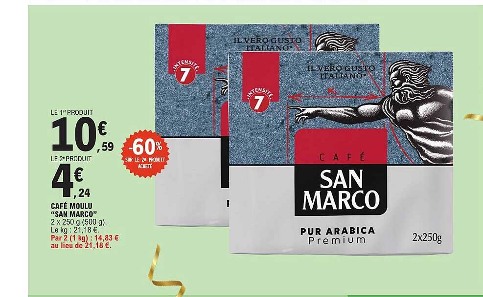 CAFÉ MOULU “SAN MARCO”
