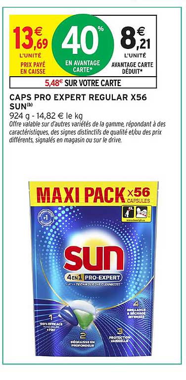 CAPS PRO EXPERT REGULAR X56 SUN(b)