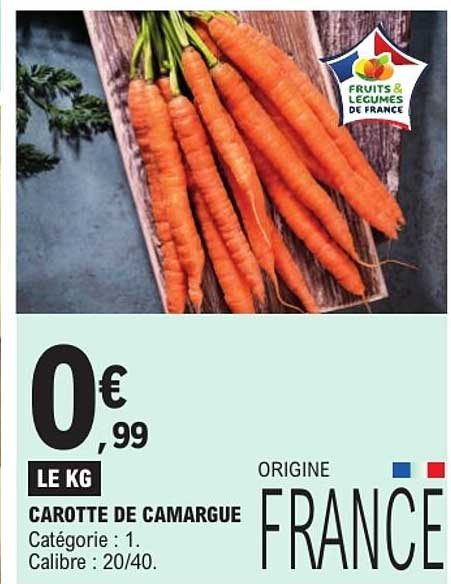 CAROTTE DE CAMARGUE