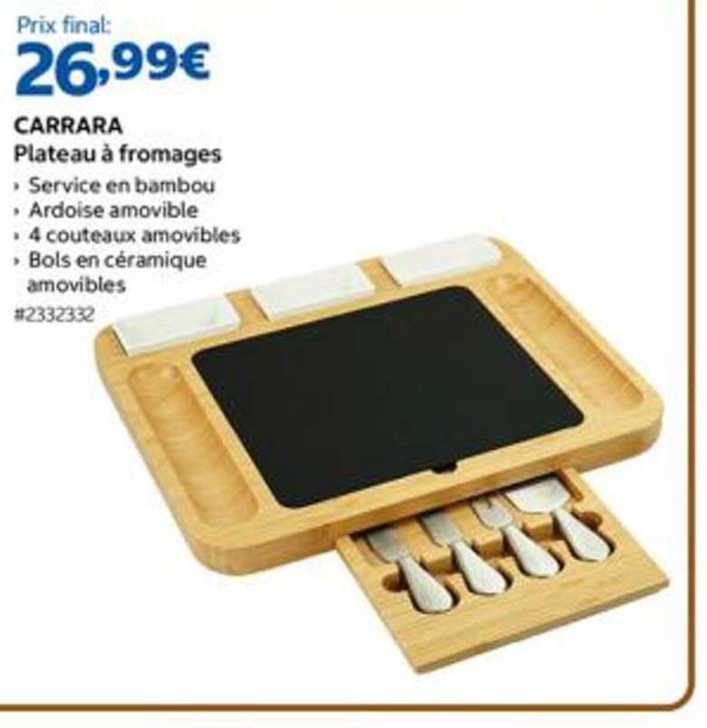 CARRARA Plateau à fromages