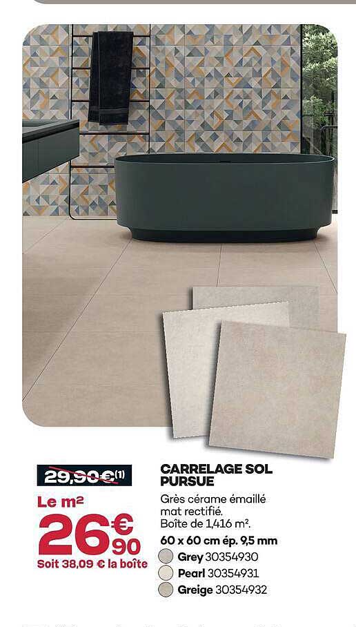 CARRELAGE SOL PURSUE