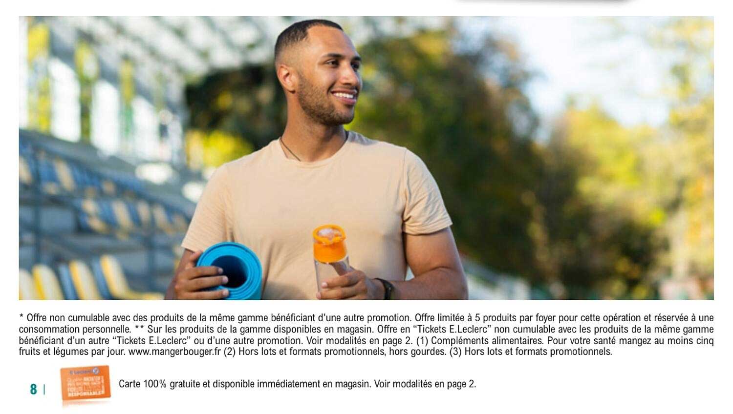 Carte 100% gratuite et disponible immédiatement en magasin. Voir modalités en page 2.