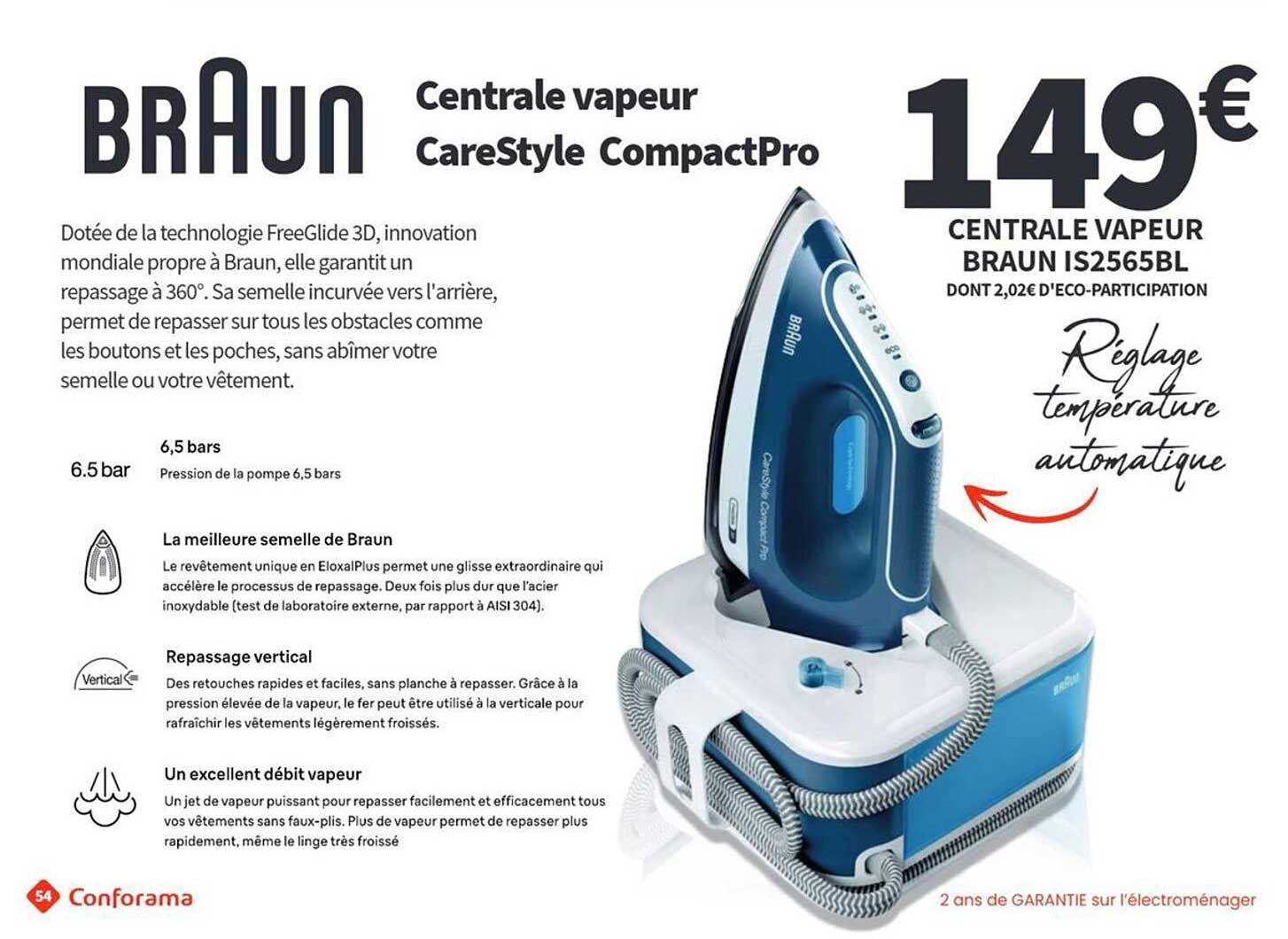 Centrale vapeur CareStyle CompactPro
