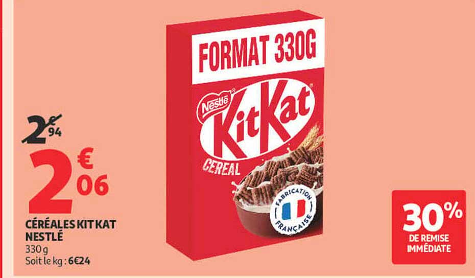 CÉRÉALES KITKAT NESTLÉ