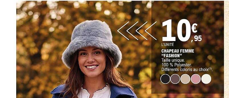 CHAPEAU FEMME “FASHION”