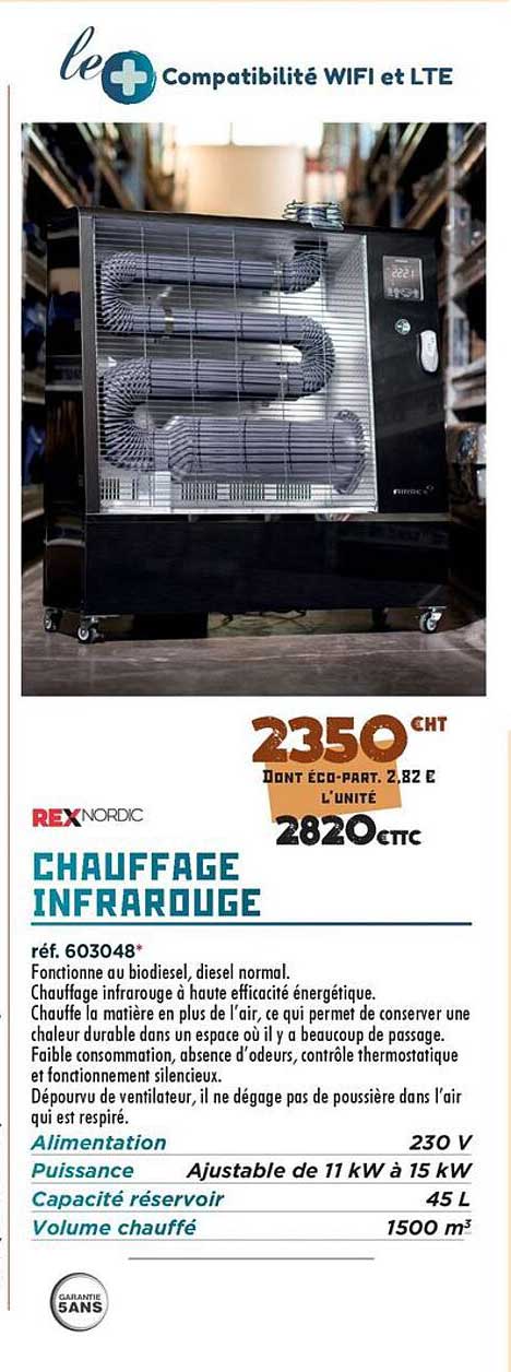 CHAUFFAGE INFRAROUGE