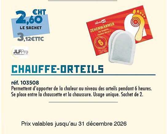 CHAUFFE-ORTEILS