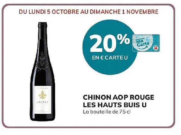 CHINON AOP ROUGE LES HAUTS BUIS U