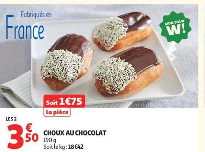 CHOUX AU CHOCOLAT