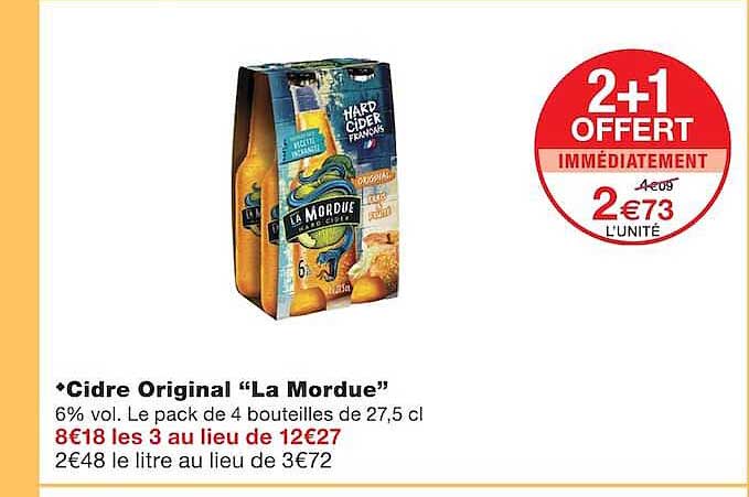 Cidre Original “La Mordue”