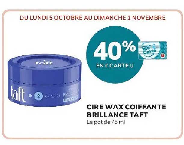 CIRE WAX COIFFANTE BRILLANCE TAFT