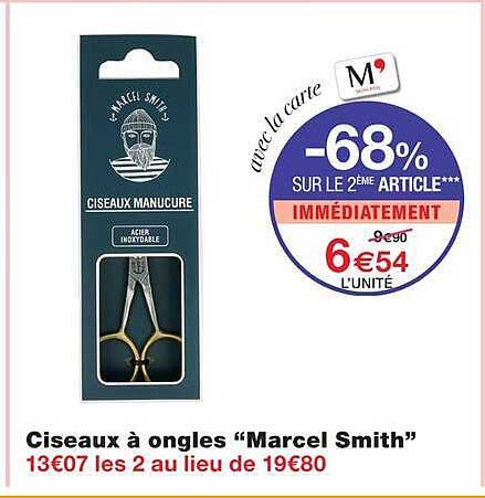 Ciseaux à ongles “Marcel Smith”