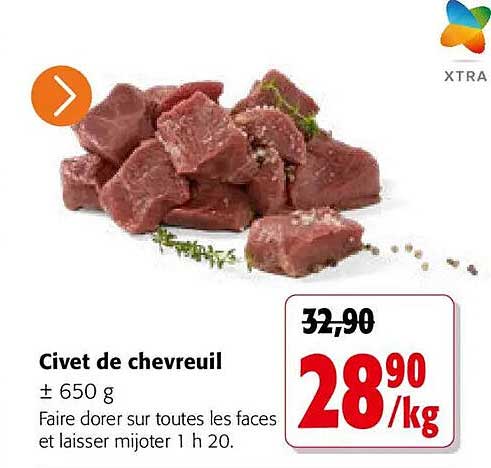 Civet de chevreuil